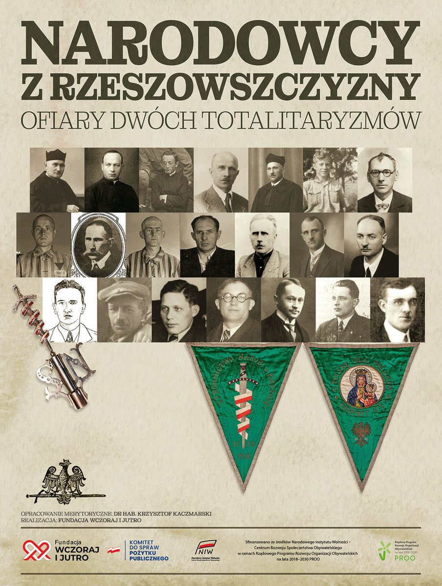 WCZORAJIJUTRO's tweet photo. W najbliższy piątek w gmachu Sądu Okręgowego w Rzeszowie otworzymy wyjątkową wystawę poświęconą Narodowcom z Rzeszowszczyzny zgładzonym przez nazistów i komunistów.

Miejsce otwarcia wystawy nie jest przypadkowe. To w murach Zamku Lubomirskich skazywano na śmierć patriotów. https://t.co/CpZ8J82SX7