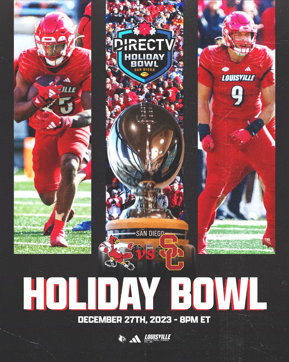 Not done yet 👊

See you in San Diego for the <a href="/DIRECTV_HB/">We're not here anymore</a>!

Bowl Central: GoCards.com/BowlCentral
More Info: uofl.me/3NaBfQc

#GoCards x #ForTheVille