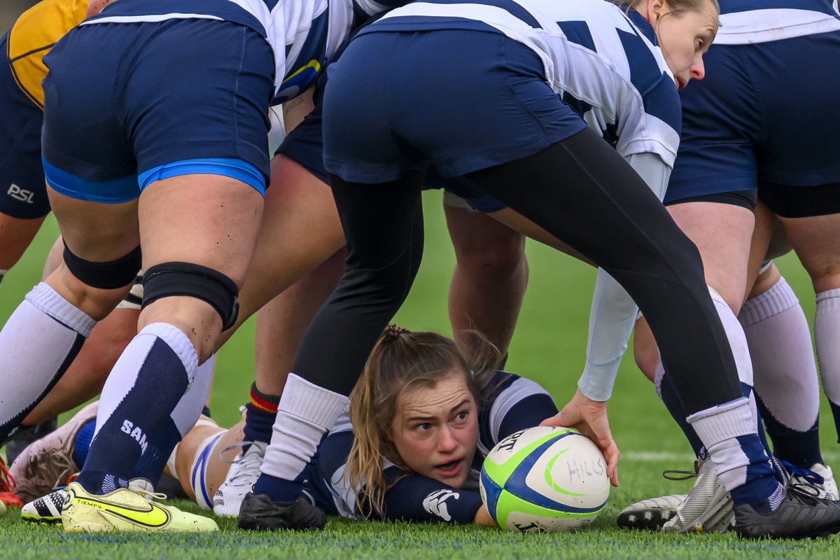 hmfcalum's tweet photo. Images from the Womenโs Premiership match between @HeriotsRugby Blues Women and @HJRFC Women, taken for #Heriots #Rugby @theoffsideline https://t.co/kygwHoG6eC