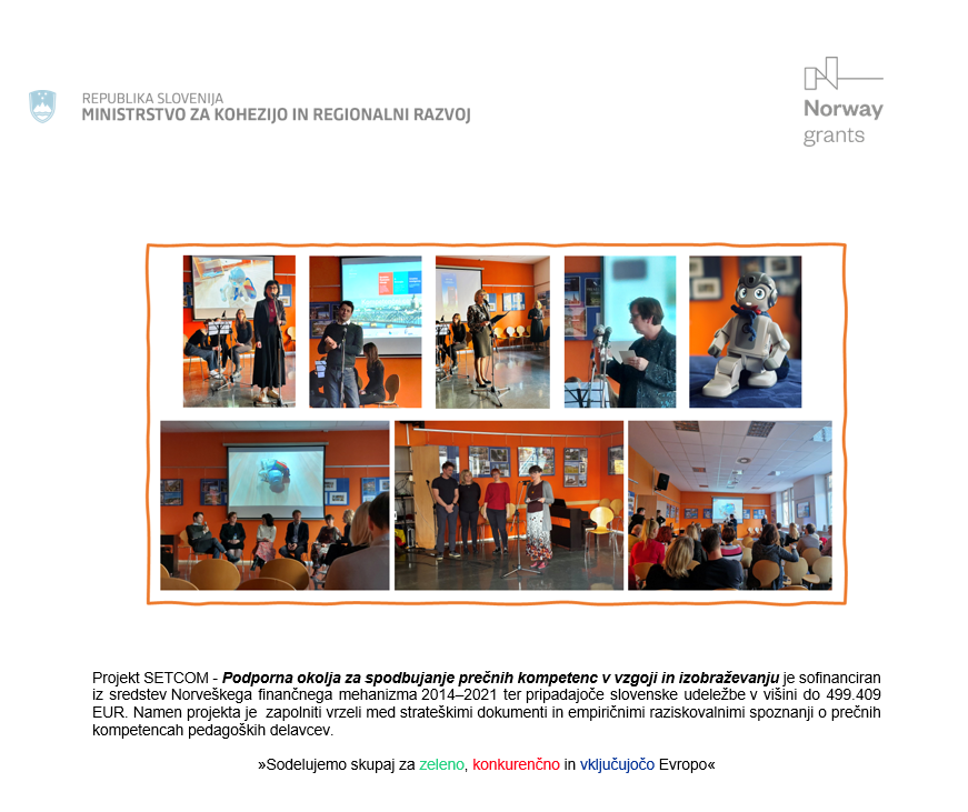 SETCOM_UM's tweet photo. Uspešen teden za nami!  
> Otvorili smo Kompetenčni center SETCOM. - Hvala vsem, ki ste prispevali k uresničenju ključnega trajnostnega projekta.  
> Izbrali smo najbolj izvirne ideje natečaja »sUI &amp; SČK/360°«. - Čestitke nagrajencem. https://t.co/oUtK6gAnfN