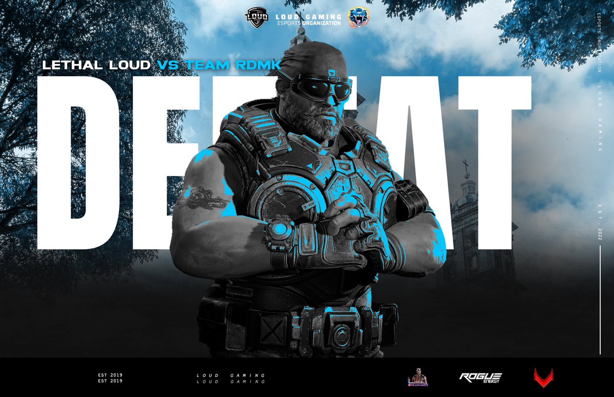 LouDGaming_MX's tweet photo. DERROTA ❌
Caemos ante Team RDMK y nos despedimos de la competición, muy felices de nuestros chicos lo hicieron excelente! 🦁🗣️
Gracias a @eLethalEsports por la colaboración en este proyecto!
Y a @TeeGamingOrg por brindarnos calidad en nuestra piel.
#BeLouD #BeLethal https://t.co/4pJiUg8R4c
