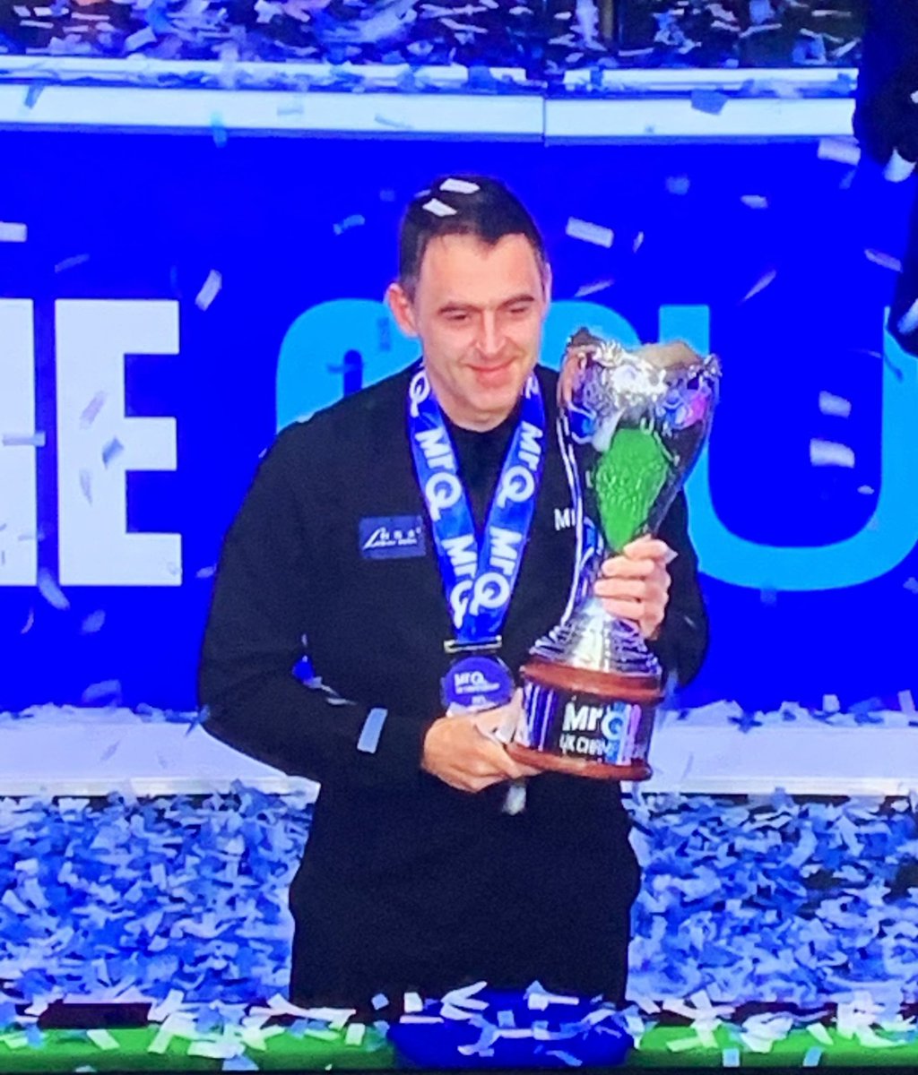 The Earth is 4.543 billion years old, and we are alive whilst Ronnie O’Sullivan is playing snooker. The 🐐