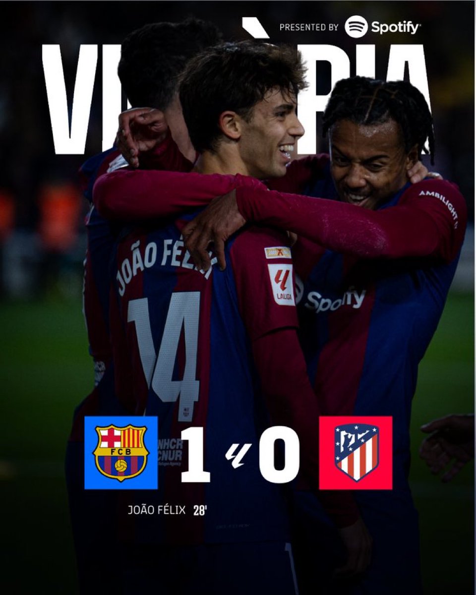 FULL TIME!!!!!!!!!! #BarçaAtleti