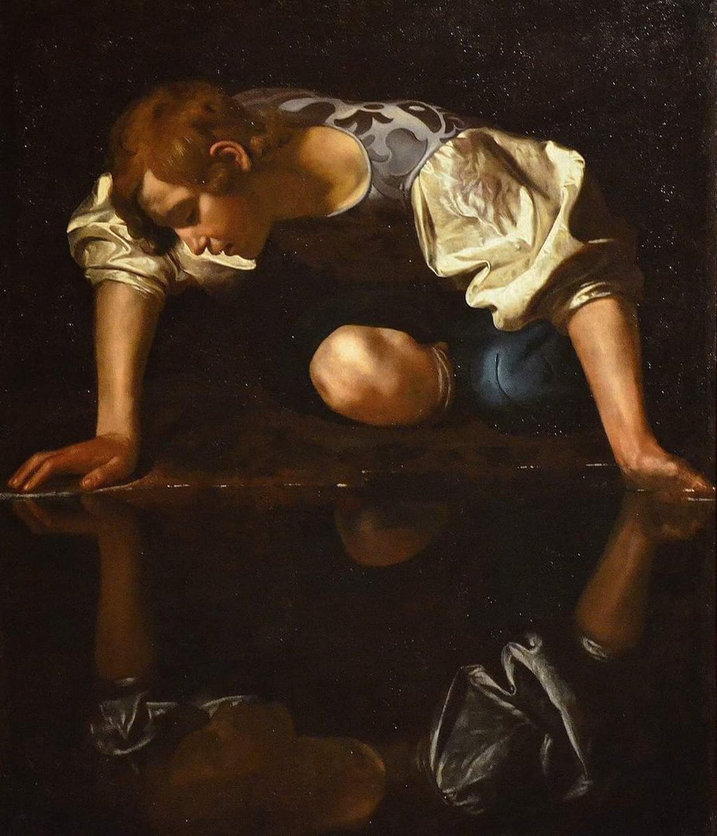 angel1025303018's tweet photo. Michelangelo #Merisi ( #Caravaggio ) “ #Narciso “

Olio su Tela 

#Roma - Palazzo #Barberini - Galleria Nazionale d’Arte Antica https://t.co/QKONjzuJWa