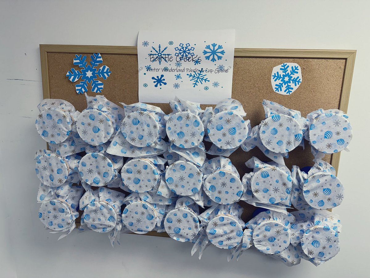 Battle Creek starting December off with some holiday games!! 
Battle Creek’s punch a cup!! Let’s see who can punch the most cups and collect the most prizes!! 👀💸<a href="/MommaTmagic/">Theresa Akans</a> <a href="/1TThompson/">Terence Thompson</a> <a href="/TheoAlexander11/">Theo Alexander</a> <a href="/GreaterLakesMkt/">Greater Lakes Market 🌊</a>