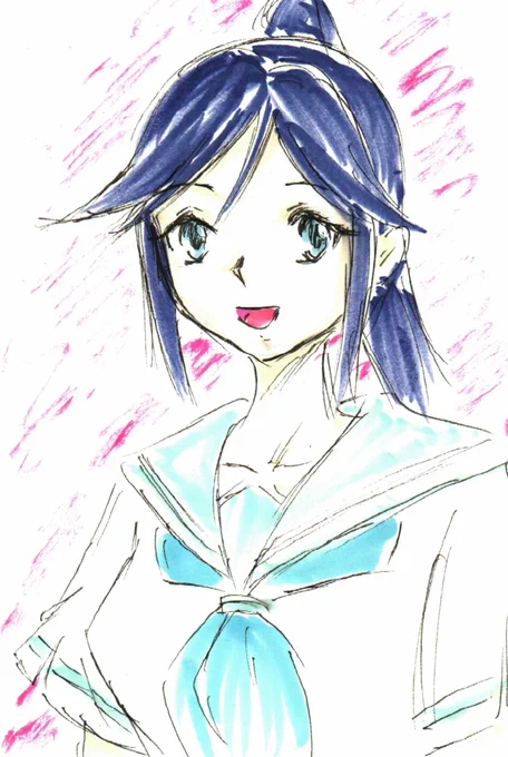 寝起き10分ドロ傘木。昨日、お祝い絵を描けなかったので、代わりに今週ちょこちょこ描いてきたい。 