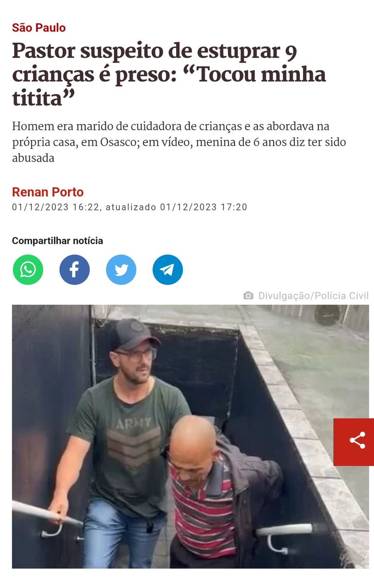 Perguntar não ofende: @nikolas_dm , @PastorMalafaia e @marcofeliciano em suas vcs realizam essas seções tambem? Como confiar nos pastores se isso se tornou pratica recorrente dentro das igrejas.