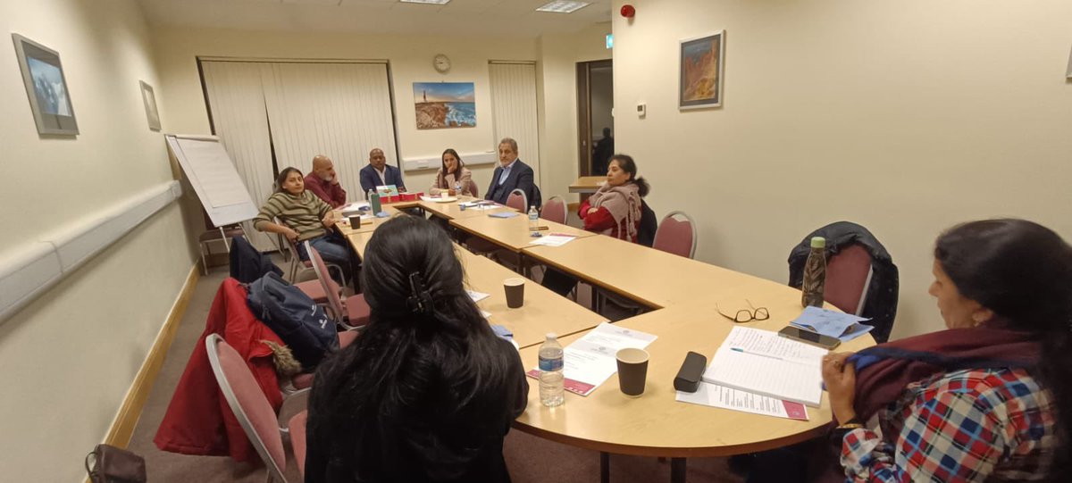 ov_watford's tweet image. South Asian Heritage Association Executive Board meeting. #CommunityConnectors