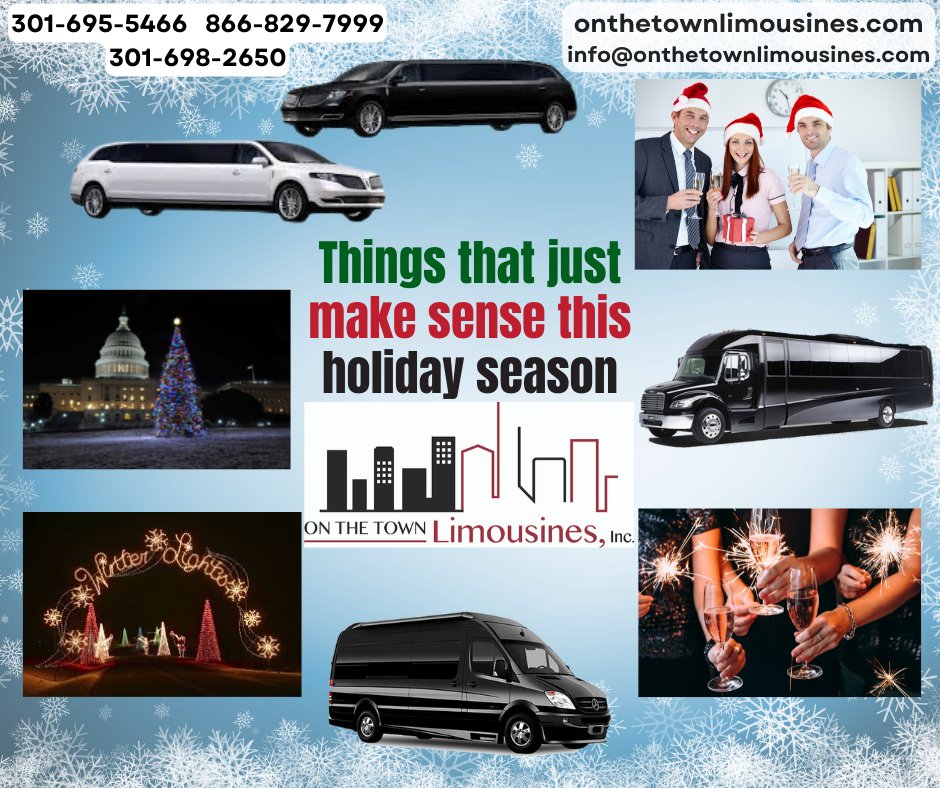 Unsure where to go or want more #holidayideas  ? Check out our 'Holiday Light Tours & Events' page on our website
#fredericksbestchauffeurs #transportation #fredericksbestlimos #lighttour #limousine #limobus #suv #shuttle #datenightideas #perfectgift #corporate #maryland #DC