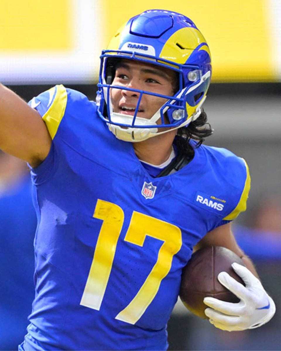 There are only 3 rookie receivers in #NFL history to have 3 games with 150+ scrimmage yards in a single season…

- Randy Moss
- Ja’Marr Chase
- 𝗣𝘂𝗸𝗮 𝗡𝗮𝗰𝘂𝗮

An absolute gem for the #Rams 💎