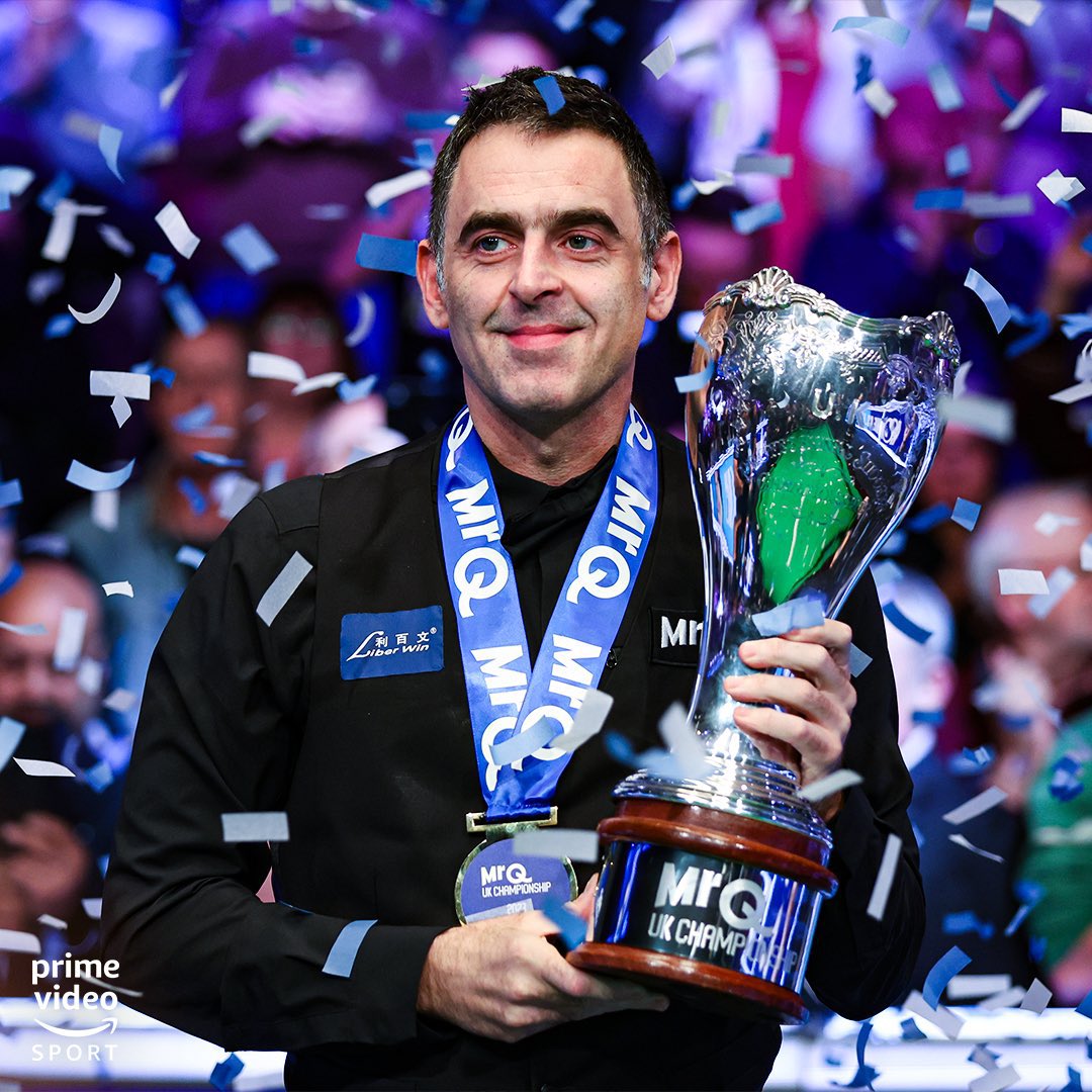 30 years ago, 17 years young, Ronnie O’Sullivan shook up the Sport of Snooker 🤯 From the youngest to now the oldest UK Champion - nobody does it better 🥳