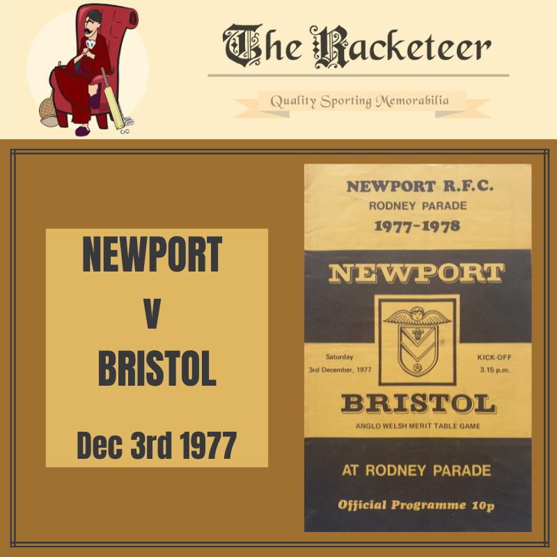 We imagine this was a feisty #AngloWelsh encounter .... #OnThisDay in 1977 and @NewportRFC hosted @BristolBears at #RodneyParade

#rugbyprogrammes #Newport #BristolBears 

the-racketeer.co.uk/newport-325-c.…