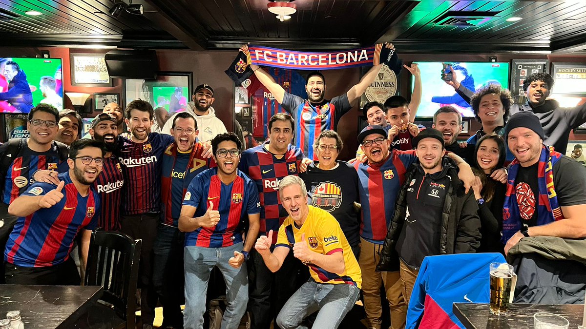 FCBToronto's tweet photo. Great turn-out, great result!
Next, we meet Girona when we need the back-to-back win.
VISCA BARÇA 🔵🔴⚽️
#ViscaBarça
@fcbarcelona
#BarcaAtleti
@LaLigaSantander
#SpotifyCampNou
#estadiolimpic
#FCBPenyes
#FCBToronto
@thepinttoronto
#mésqueuneclub
#torontofootball
#cantdelbarça https://t.co/0VYp0ROoKV