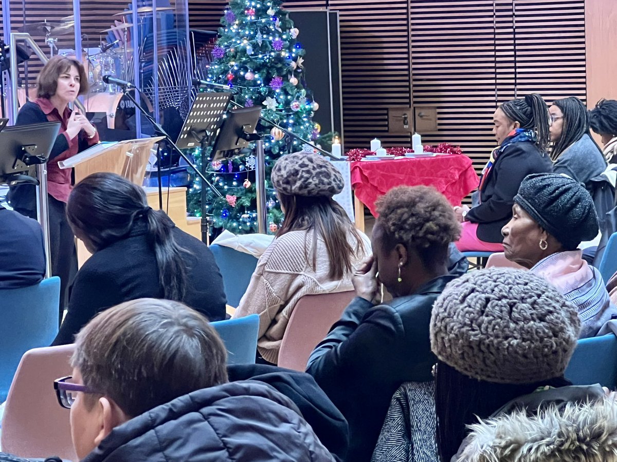 FPBCHackney's tweet photo. Honoured to host Lucy, LBA Regional Director, delivering the Advent message. She reminded us of the importance of reflection and service and building God's Kingdom. Grateful for her presence and excited to journey through Advent with renewed purpose. #FPBCHackney #AdventService https://t.co/xr04iuRuXC