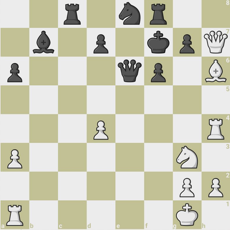 ivan_shoski's tweet photo. Black moves and gets a big advantage, be creative!! #chess https://t.co/5z6yZO4xqK