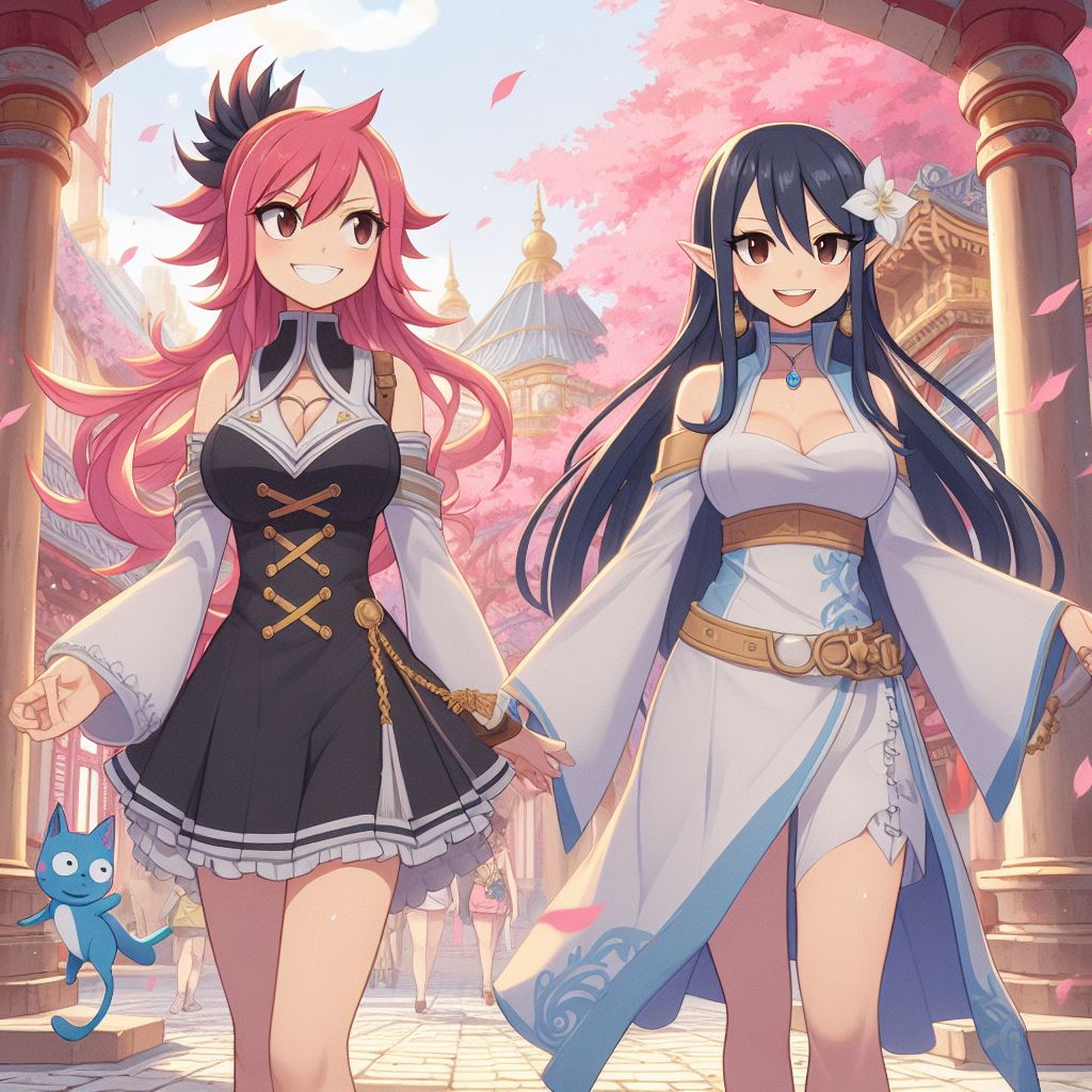 Titania_Erza99's tweet photo. The sisters of heaven🩷💙🪽
.
#WendyMarvel #SheliaBlendy #FairyTail #fanart #AI #aicomunity #art https://t.co/eZ7zf8C2F6