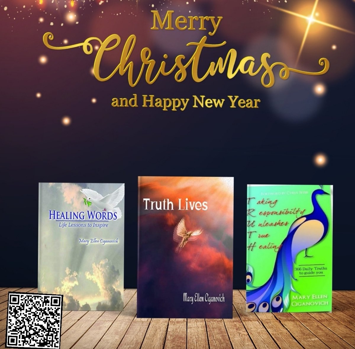 askmaryellen's tweet image. Merry Christmas or Happy New Year or great gift at any time of the year. #Truthbooks #inspirationalbooks #wisdombooks #scanQRcode amzn.to/3r4zJop askmaryellen.com