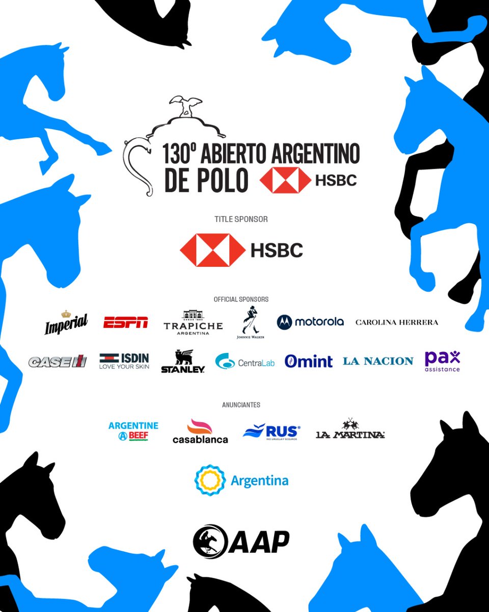 🏆🐎 La Natividad CAMPEÓN DEL 130° ABIERTO ARGENTINO DE POLO HSBC🐎🏆

🎉 ¡Felicitaciones Facundo Pieres, Jeta Castagnola, Barto Castagnola y Pablo Mac Donough!