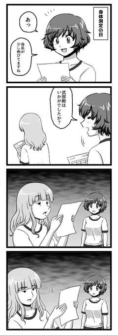 ガルパン四コマ漫画