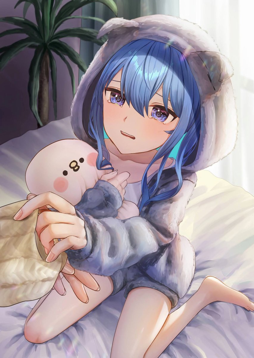 n0aaaa5555's tweet image. #ほしまちぎゃらりー　#星街すいせい
#カナヘイ 

「怖い夢見ちゃった…。」