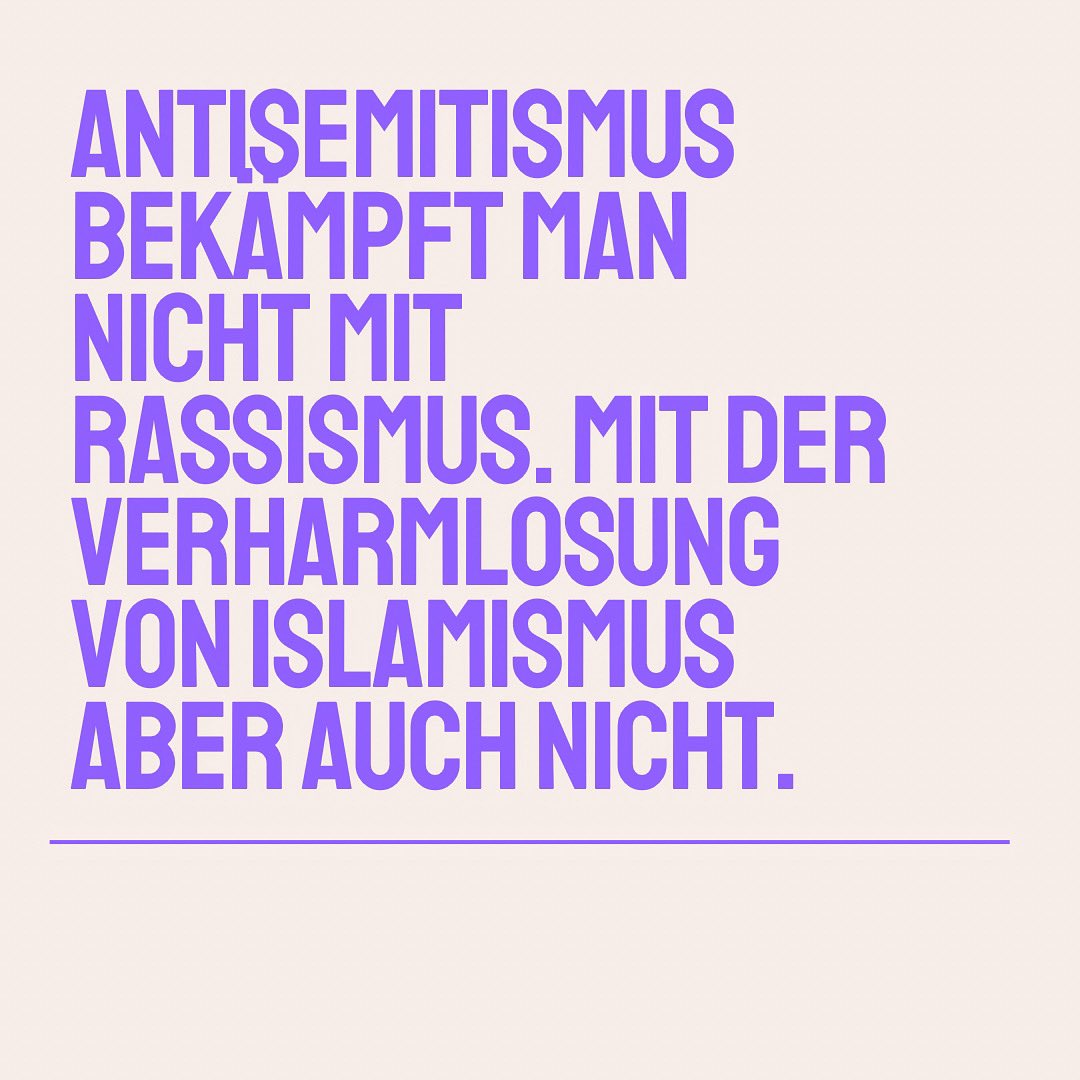 In der aktuellen Debatte um Antisemitismus zeigt sich leider ein altbekanntes Muster: Gesellschaftlich wird sich kaum mit Antisemitismus in seiner Gesamtheit auseinandergesetzt, stattdessen geht es meistens um den Antisemitismus der Anderen.