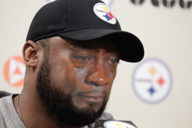 Steelers Depot 7⃣ on X: "Big L today and gets the Crying Jordan #Steelers #NFL https://t.co/tdn1k9ZGFx" / X