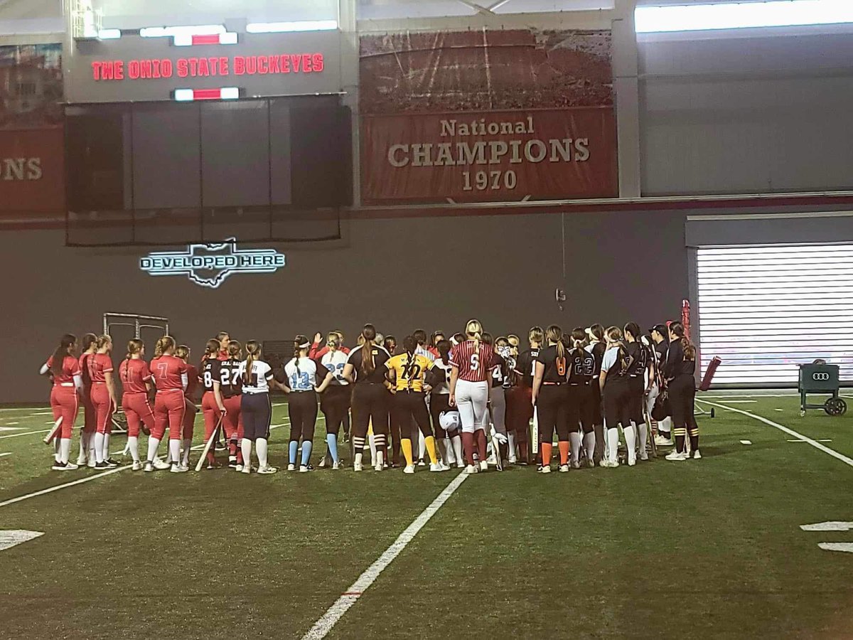 Had an awesome day at the <a href="/OhioStateSB/">Ohio State Softball</a> Elite Prospect Camp! Received some great instruction and got to talk with this amazing coaching staff!!!!! Thanks again to Coach Kelly, Coach Cammi, Coach <a href="/stewartkels7/">Kelsey Stewart Hunter OLY</a>, and especially Coach <a href="/whitjones25/">Whitney Jones</a> for the invite, Go Bucks !❤️🩶