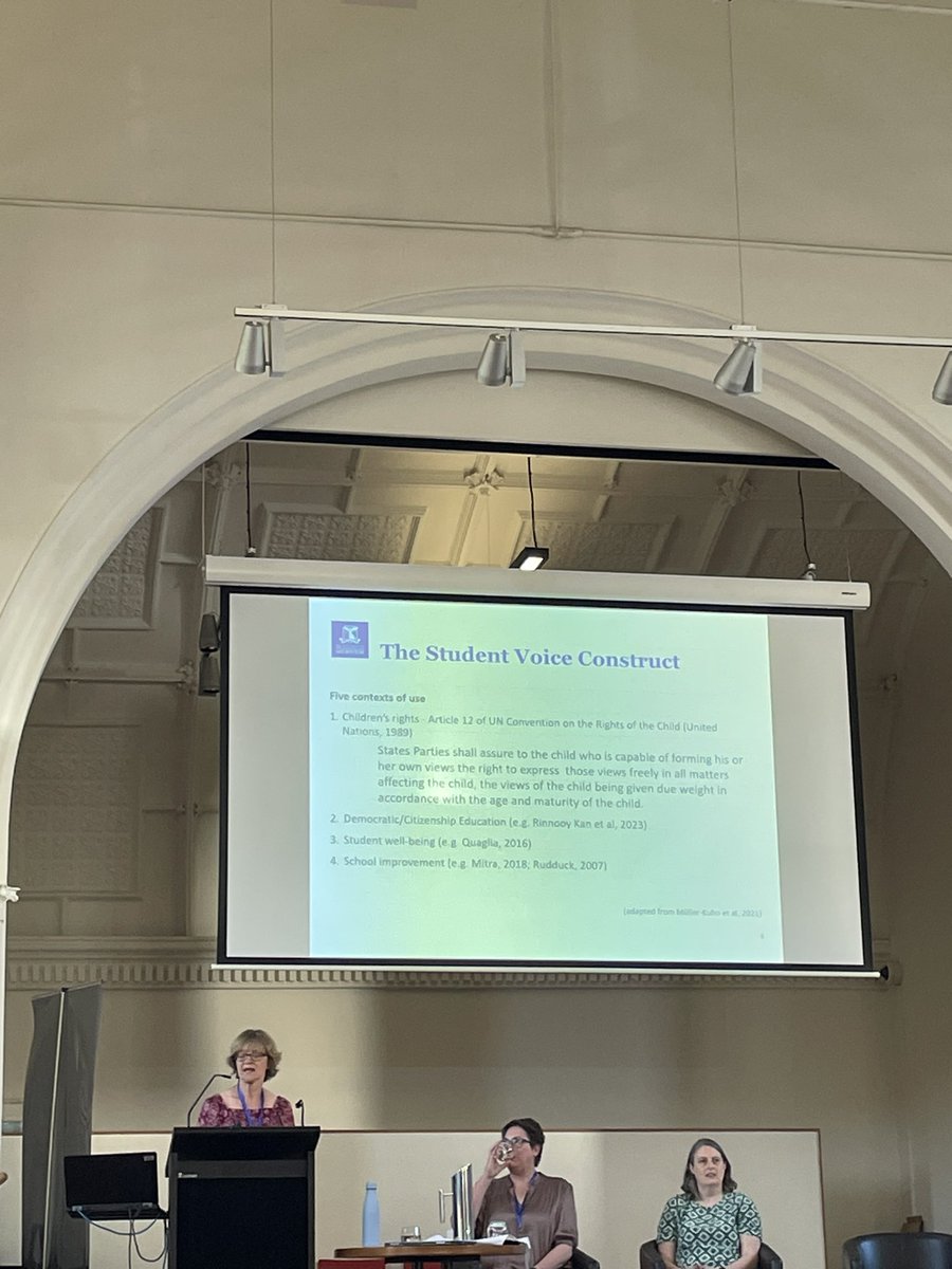 Exploring the principles of Student Voice and its links to Well-Being and School Improvement with Dr Andrea Truckenbrodt at #MLTAV conference #languagelearning #languageteachers #MACS2030 #flourishinglearners