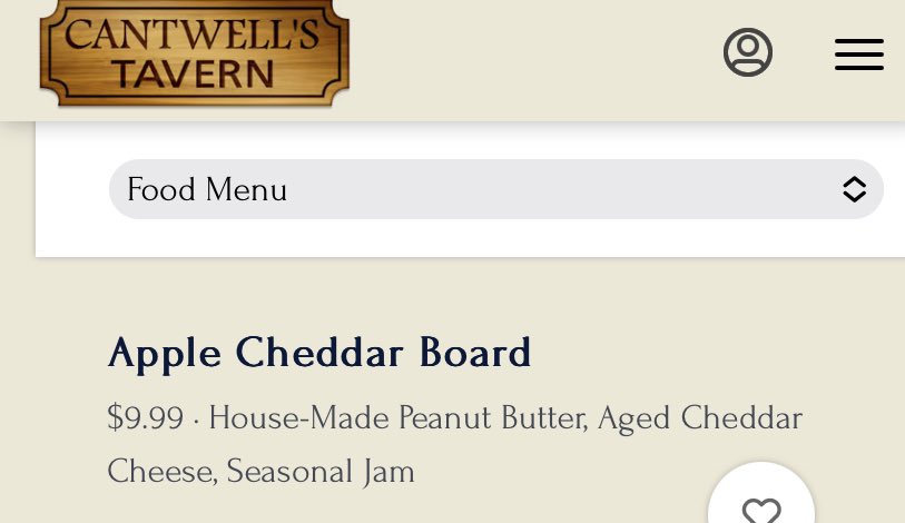 finkfpdoc's tweet photo. @AshleyGWinter Cantwell’s Tavern here in Delaware has you covered.  House made PB, local jam, cheese, and apple slices.  Slam dunk app every time. https://t.co/QoVNilUmue