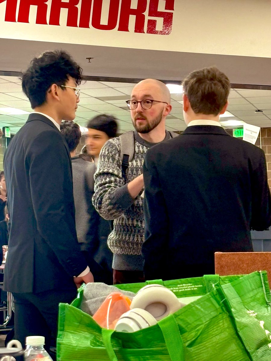 eriklwalker's tweet photo. Shout out to Leon Yang and Clark Hazard for setting a Fairmont record for Novice Achievement: top 4 Novice teams at the Minnesota State Classic Debate Tournament! #fmtcards #fmtdebate https://t.co/UlCRDCPhZR