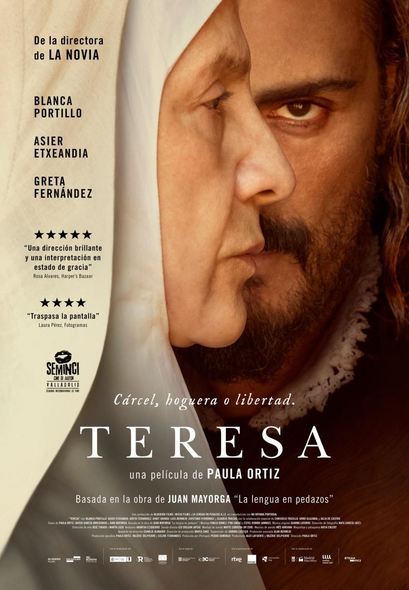 Tras salir del cine de ver #Teresa parece del todo incomprensible su omisión en los #PremiosGoya2023

Pero a lo importante: vayan a verla a las salas. La Portillo y @asieretxeandia están a otro nivel y el guion te deja clavada en el asiento 💥