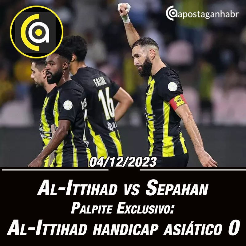 Palpite Sepahan x Al-Ittihad 2023