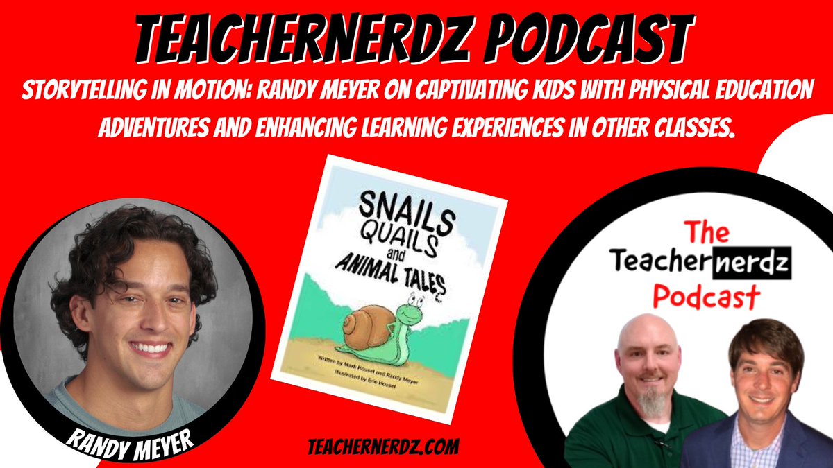 New episode drops 12/4/23. Learn how storytelling in your lessons can enhance any classroom as we chat with Randy Meyer. #teachertwitter #education #edutwitter #storytelling #edupodcasts #goodteaching Listen here: podcasters.spotify.com/pod/show/teach…