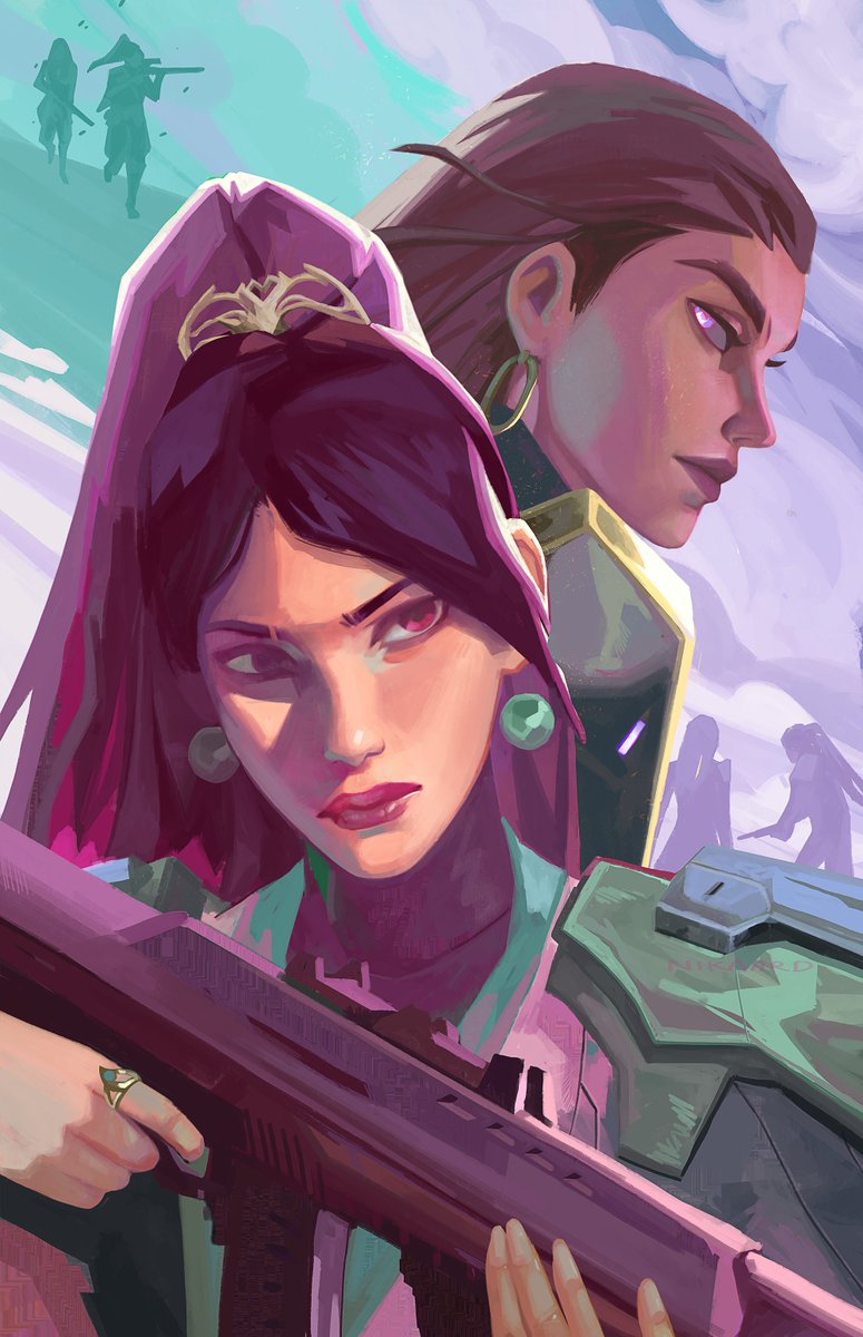 Duo #ValorantArt #VALORANT #reyge #reyna #sage