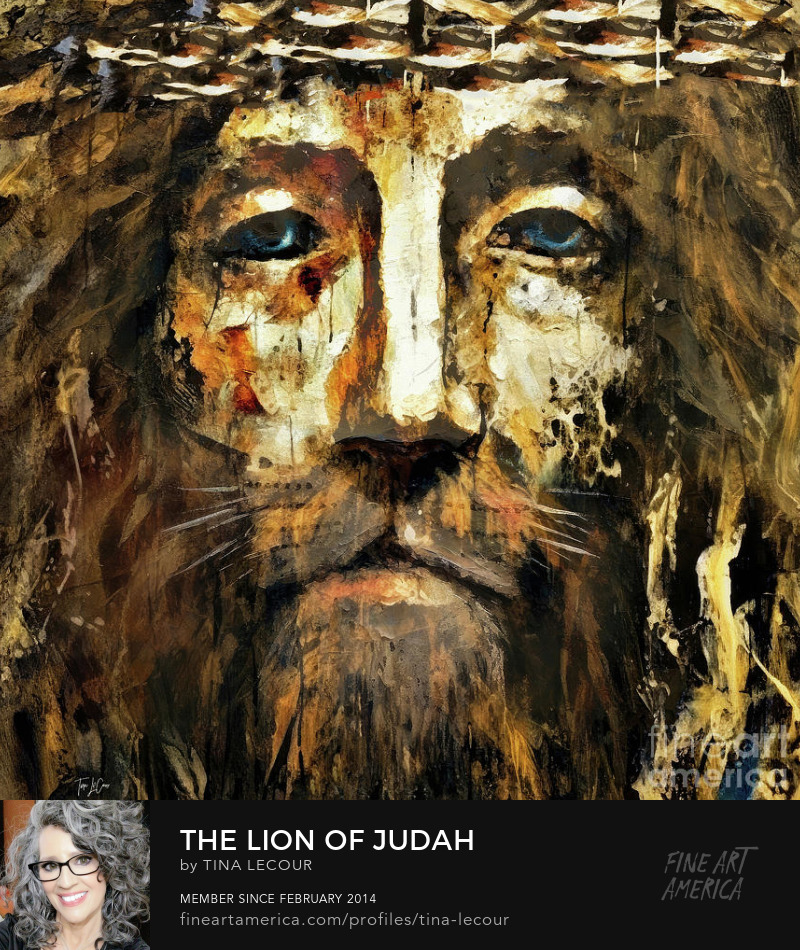 The Lion Of Judah...Can Be Purchased Here...tina-lecour.pixels.com/featured/the-l…

#Jesus #JesusChrist #JesusOurWayMaker #Christianity  #Christian #Christmas2023 #Christmasgifts #Christmasgiftidea #wallartforsale #wallart #Catholic #homedecor #homedecoration #GIFTNIFTY #giftideas #gifts