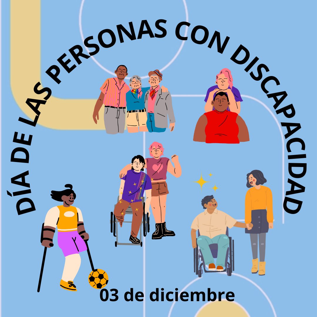COFTOCLM's tweet photo. Hoy se celebra el dia internacional de la discapacidad.
Objetivo: dar visibilidad al apoyo a la INCLUSION SOCIAL
Lema: Unidad para rescatar y alcanzar los Objetivos de Desarrollo Sostenible para, con y por las personas con discapacidad (Naciones Unidas, 2023).
#UnionTo https://t.co/1KTMqYHGG0