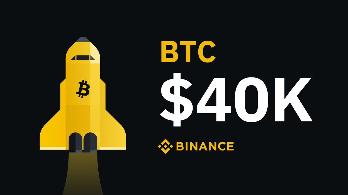 $40,000 #Bitcoin on #Binance