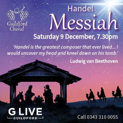 Guildford Choral (@guildfordchoral) on Twitter photo Our Handel #Messiah concert <a href="/GLiveGuildford/">G Live</a> is next weekend! Join us for this truly great work - before it sells out! <a href="/Willcocks_J/">Jonathan Willcocks</a> <a href="/SouthernProMus/">Southern Pro Musica</a> <a href="/ExperienceGford/">Experience Guildford</a> <a href="/randamag/">Round & About Magazine</a> <a href="/FarnhamYouthChr/">Farnham Youth Choir</a> <a href="/ChiSingers/">Chichester Singers</a> Our Handel #Messiah concert <a href="/GLiveGuildford/">G Live</a> is next weekend! Join us for this truly great work - before it sells out! <a href="/Willcocks_J/">Jonathan Willcocks</a> <a href="/SouthernProMus/">Southern Pro Musica</a> <a href="/ExperienceGford/">Experience Guildford</a> <a href="/randamag/">Round & About Magazine</a> <a href="/FarnhamYouthChr/">Farnham Youth Choir</a> <a href="/ChiSingers/">Chichester Singers</a>