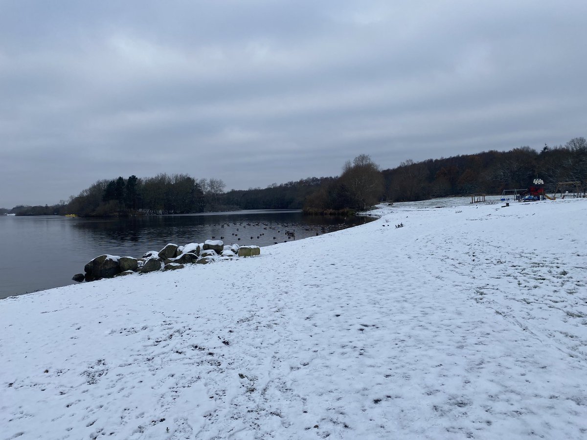 Day 3 of the <a href="/_MCFoundation/">Michael Carrick Foundation</a>  155k in December challenge … picked the best weather to kick this off, I’ve never ran on snow until now!!