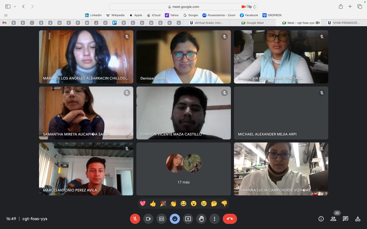 JohisLu's tweet photo. Hablando de proyectos Sociales con Mg Denisse C. 📚 👩🏻‍💻 https://t.co/s8KnPE7Uvd