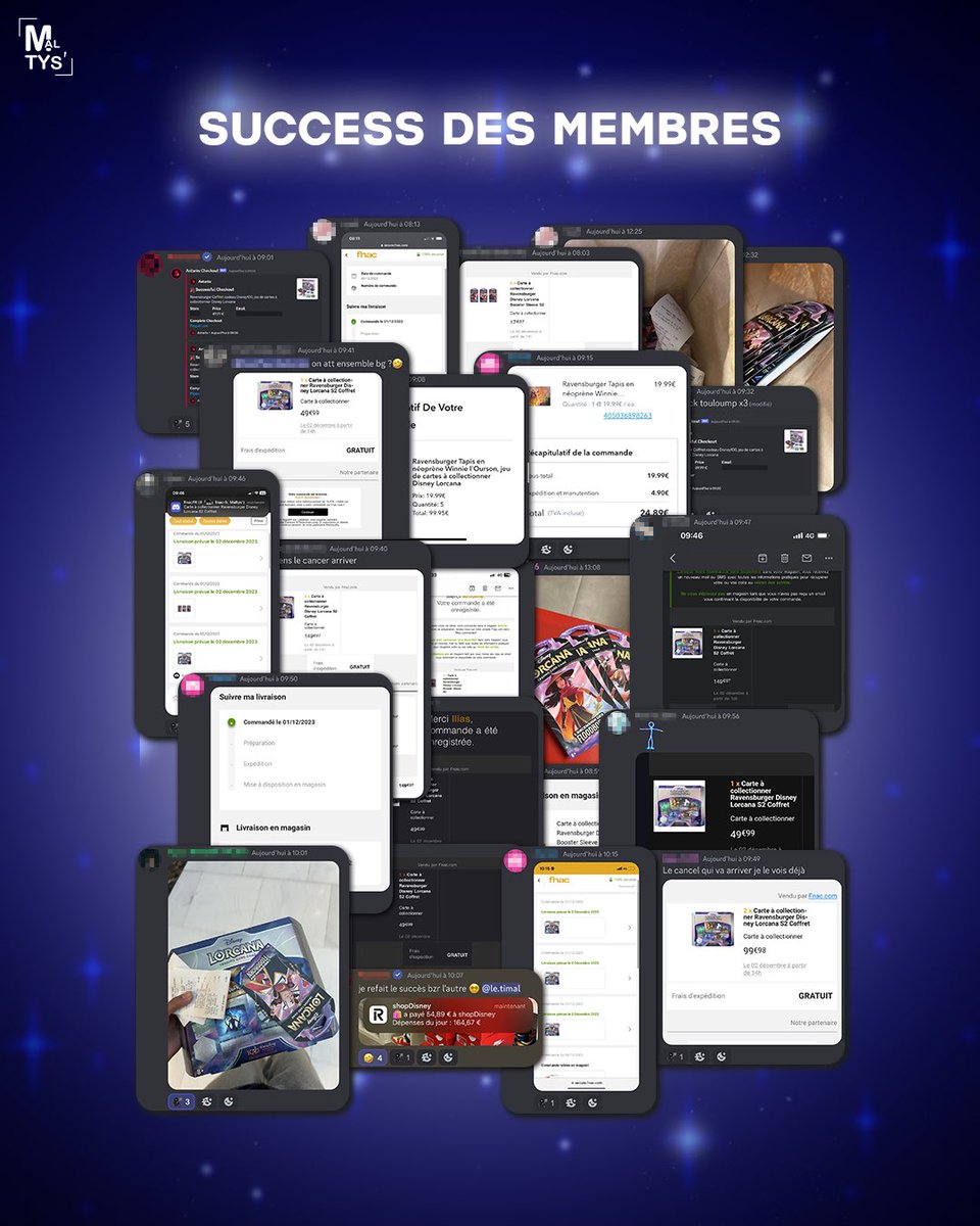 On December 1, the Lorcana Chapter 2 edition was released, thanks to our information and our stock our members were able to secure their boosters &amp; boxes ✨👨‍🍳

#Lorcana #lorcana2ndchapter #maltysgroup #cookgroup