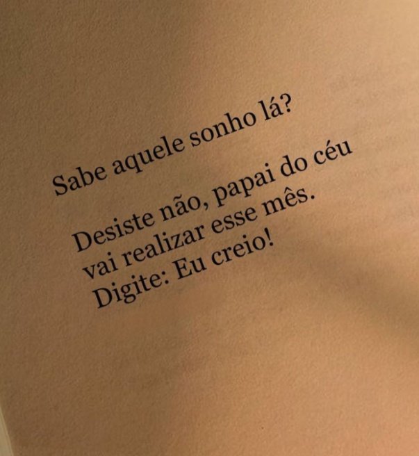 sigagalatas's tweet photo. Amém?
Digite: EU CREIO DEUS 💛 https://t.co/9czdAiqJpL