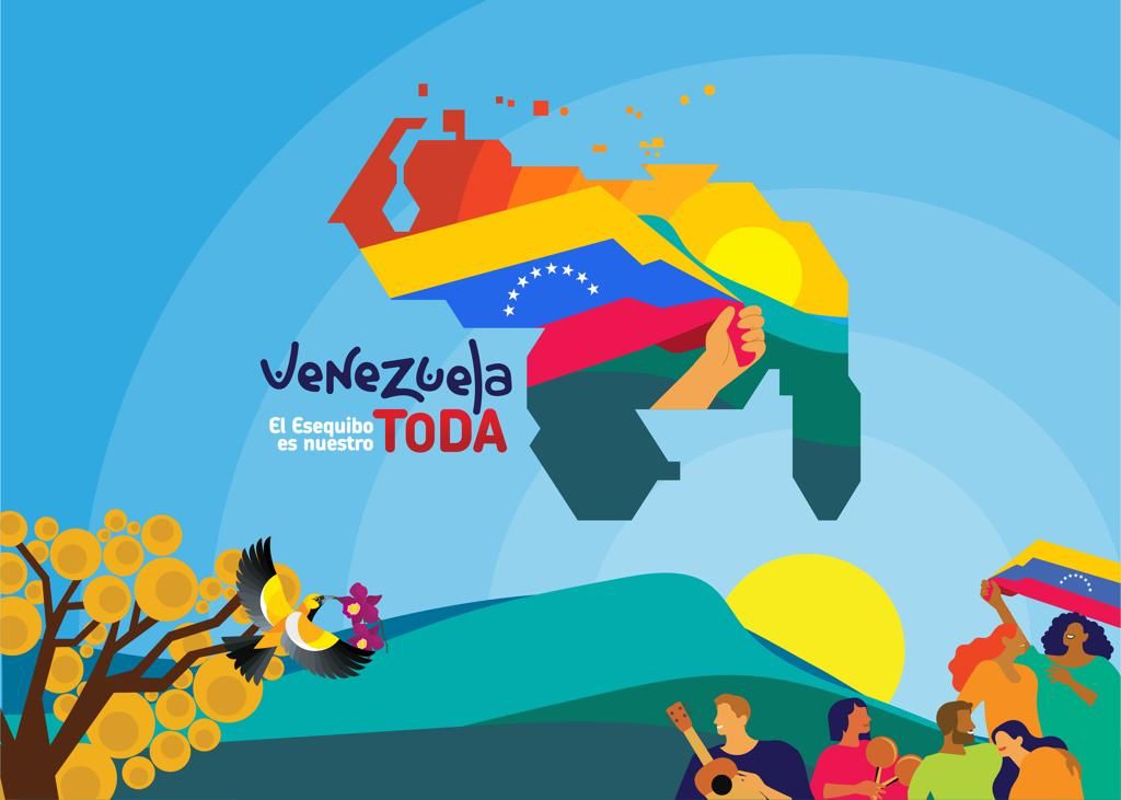 La Patria nos llama, es hora de defender lo nuestro. Tu voto en el Referendo por el Esequibo marca la diferencia. Juntos por nuestra tierra! #VenezuelaDiceSÍ #03Dic