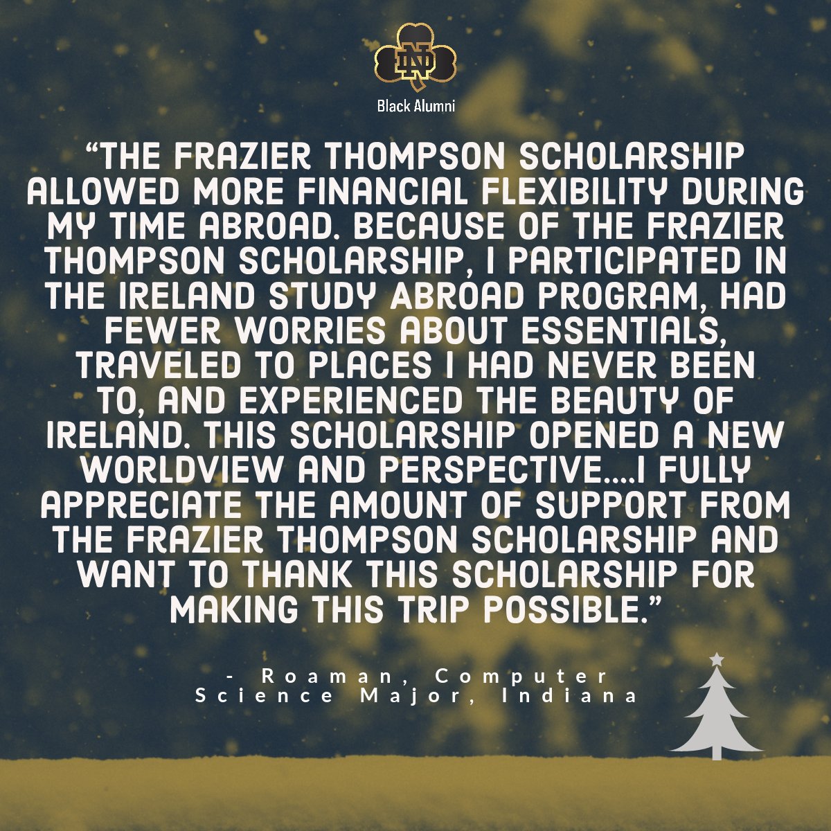 🚪 Opportunity knocks for our students, but it needs your support. Open doors by contributing to the Frazier Thompson Scholarship. Your generosity makes education accessible.

giveto.nd.edu/give?fund_id=1…