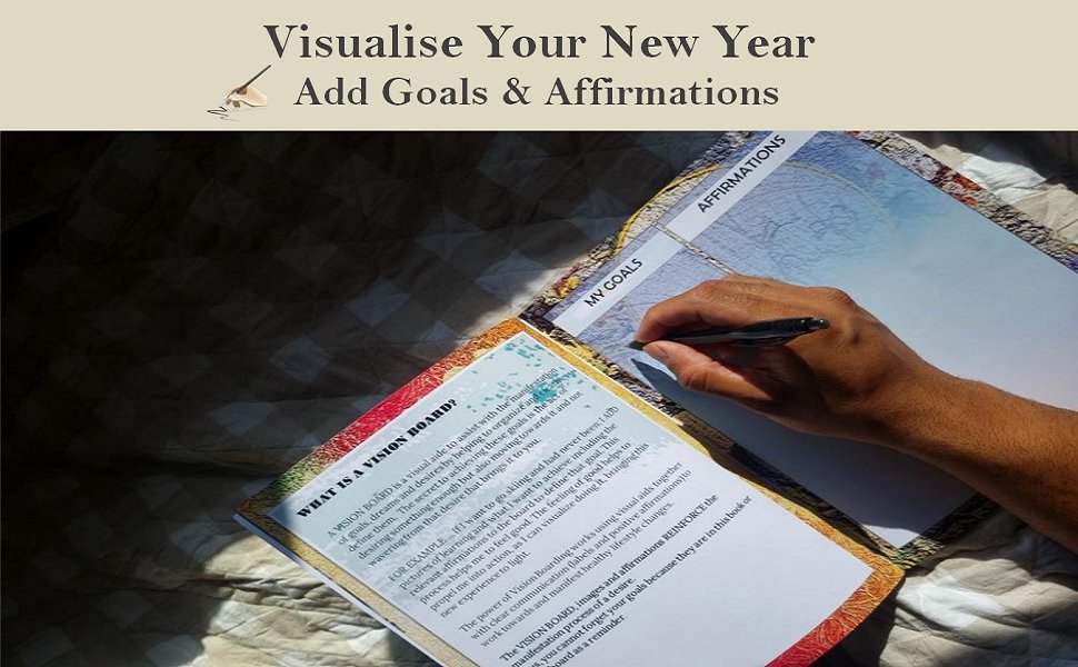 VISION BOARD Book ✨
Add imagery to realise goals
amazon.com/dp/B0CN5B6GL6

#crafts #visionboard #clipart
#dreamboard #giftsforhim  #gifts #Christmasgifts #planning #healthylife