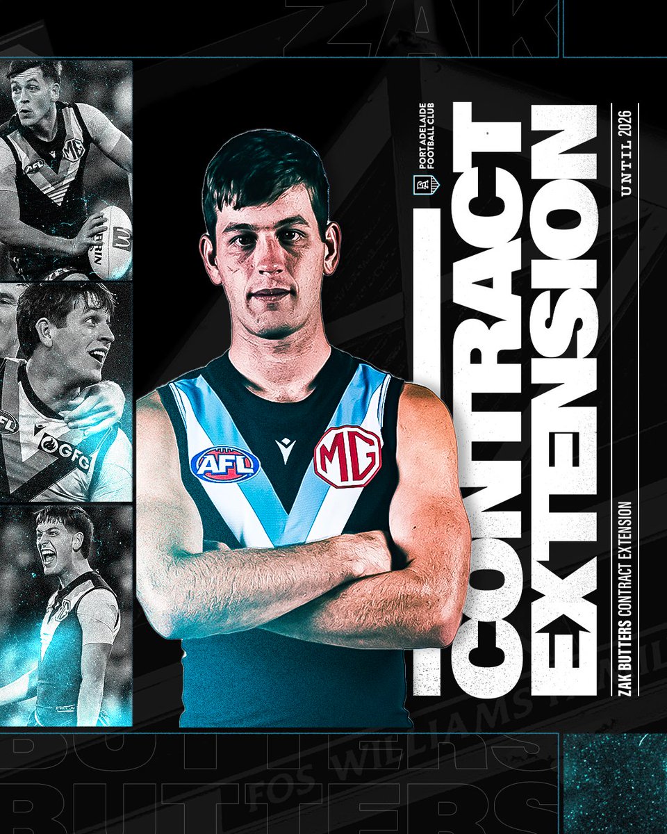 PAFC's tweet photo. The Monday mail is in, and it's 𝐠𝐨𝐨𝐝 📩

Zak has penned a new deal, keeping him at Alberton until at least the end of 2026 🔒 https://t.co/xHiAt5Rewq