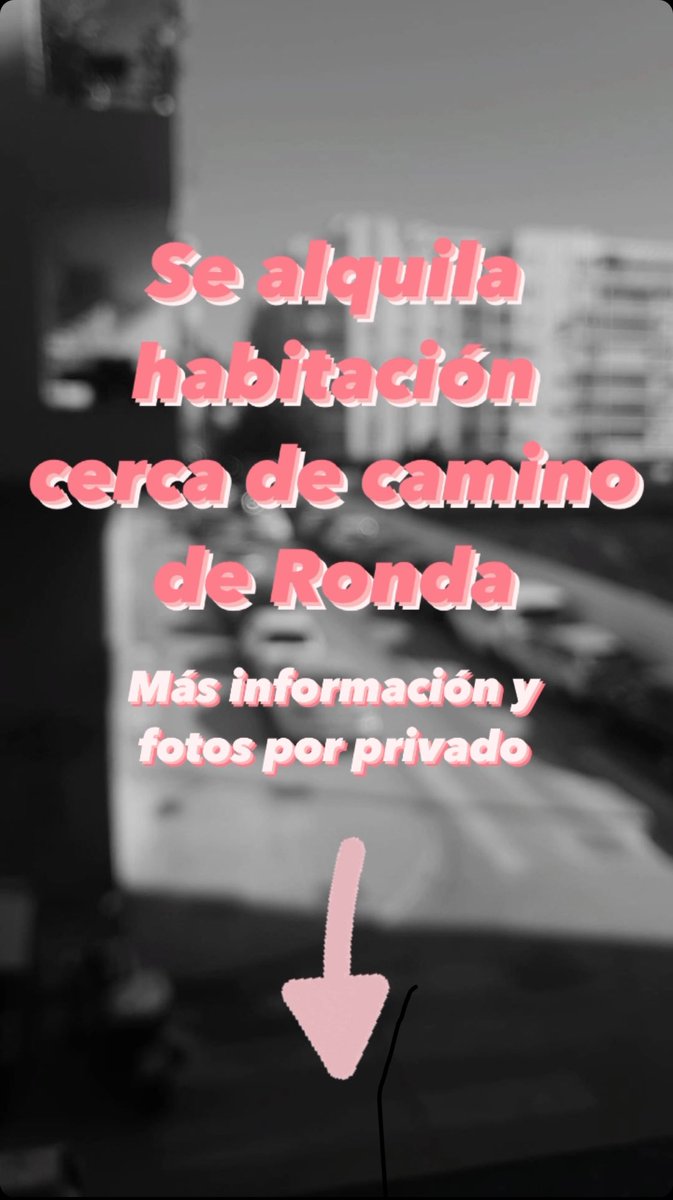 Se alquila habitación en Granada. Cerca  de camino de ronda. Para más información por privado o instagram: Piimuca