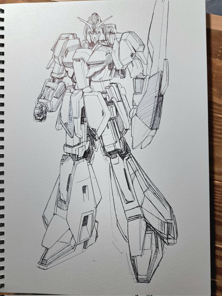 #見ないでΖガンダム描く
その② 