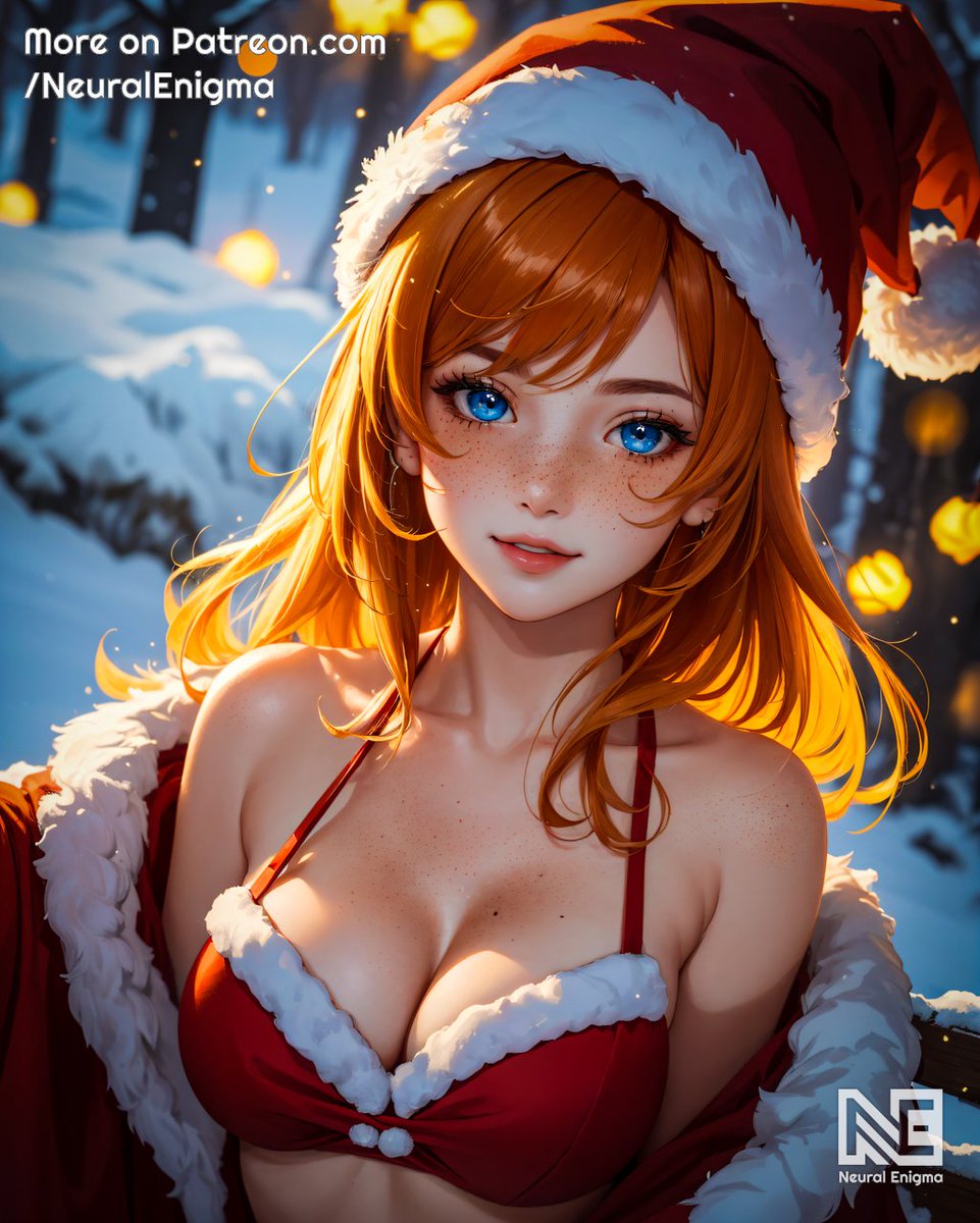 NeuralEnigma's tweet photo. "The weather outside is frightful, but your company is so delightful. Care to warm up by the fireplace together?"

Want more? 💕  Check my profile.
#aigirls #aiart #AIArtworks #AIイラスト #AIアート #AI生成 https://t.co/w2uv9GIpJR