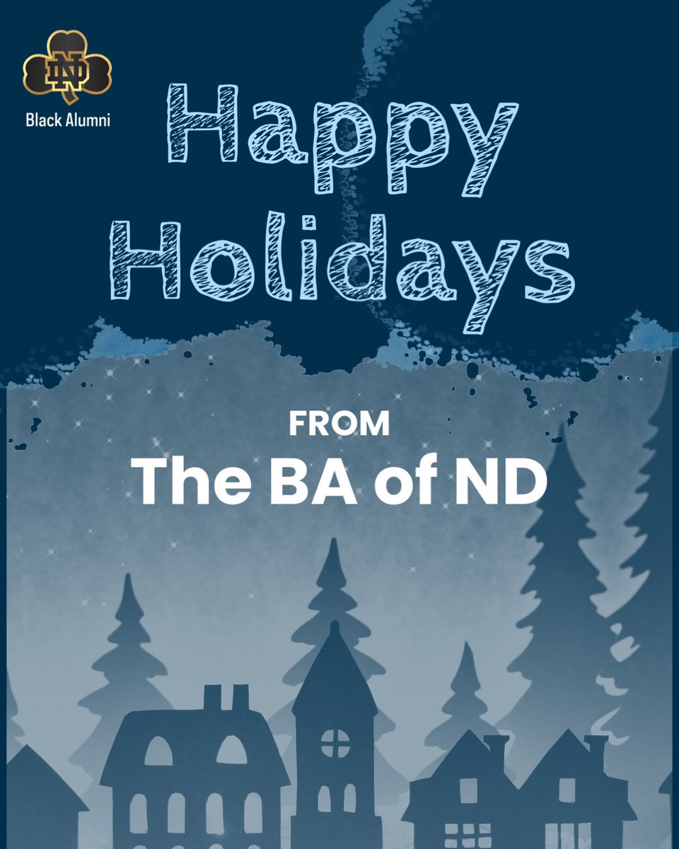 🎄 Happy Holidays from the Black Alumni of Notre Dame! 🎁 Join us in spreading joy and giving back. This season, support the Frazier Thompson Scholarship—empowering the next generation at Notre Dame. 🌟 Your contribution, big or small, makes a difference.